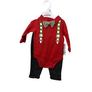 Baby Starters 2 Piece Christmas Set Long Sleeve And Pants 3 Months NWT
